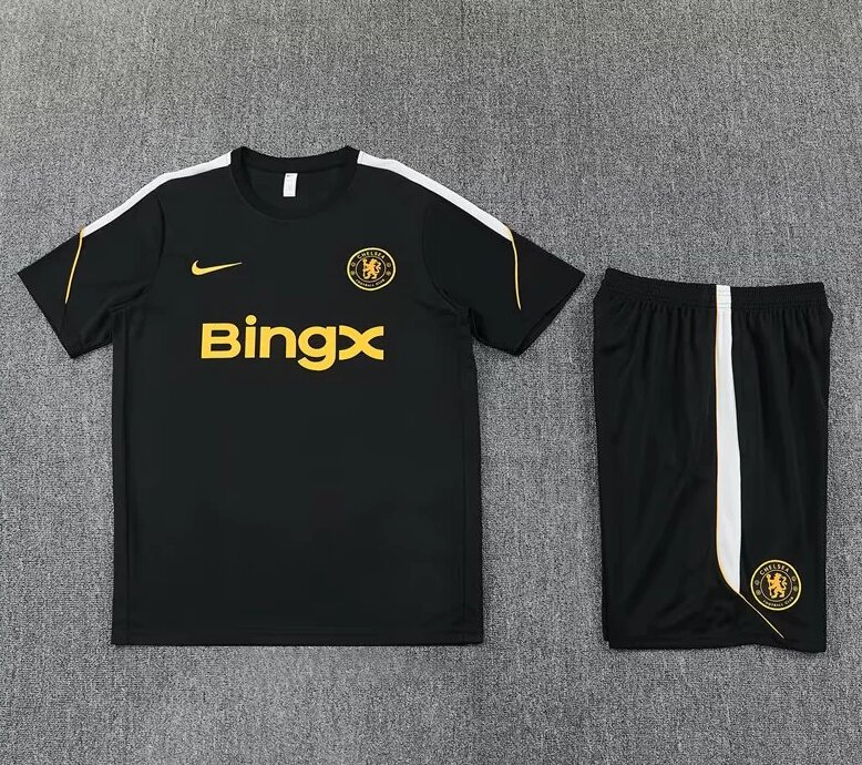 AAA Quality Chelsea 26/27 Black/Golden Training Kit Jersey